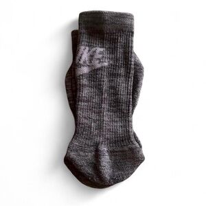 Nike Boys Performance Crew Sock - Grey Heather - Medium NWOT